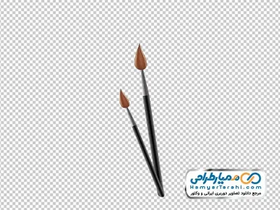عکس وکتوری قلمو نقاشی با فرمت png