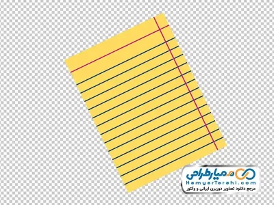 عکس با کیفیت برگه خط دار قدیمی
