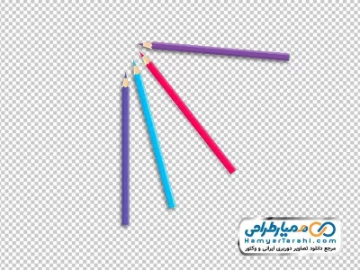 دانلود عکس وکتوری مداد رنگی