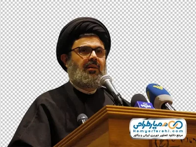 دانلود تصویر سید هاشم صفی الدین در حال سخنرانی