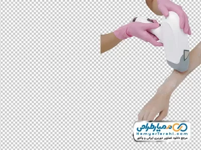 عکس با کیفیت لیزر موهای دست