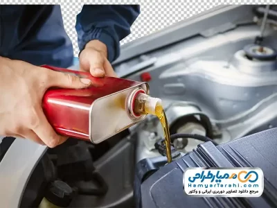تصویر با کیفیت تعویض روغن ماشین