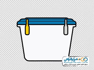 تصویر وکتوری صندوق رای