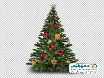 تصویر با کیفیت درخت کریسمس