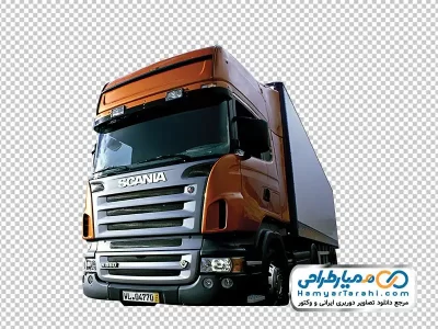 دانلود تصویر png تریلر scania