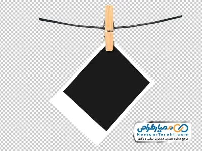 تصویر با کیفیت عکس آویزان به طناب با فرمت png