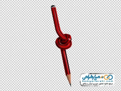 دانلود تصویر با کیفیت مداد گره خورده