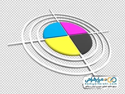 عکس با کیفیت سیبل هدف رنگی