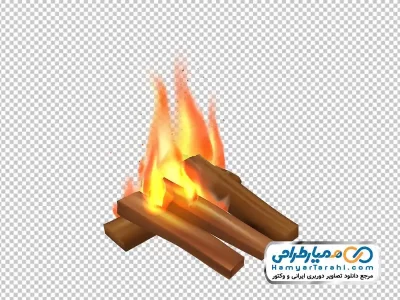 دانلود تصویر با کیفیت هیزم روشن