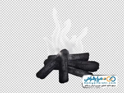 عکس با کیفیت هیزم خاموش