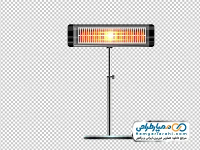 دانلود عکس وکتوری چراغ گازی پایه دار