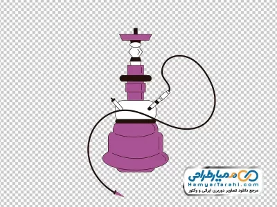 دانلود عکس وکتوری قلیان