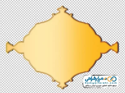 دوربری باکس و کادر عنوان اسلیمی