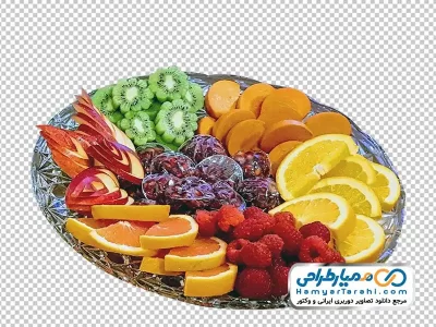 دانلود تصویر با کیفیت میوه تزئین شده
