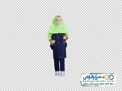 دانلود تصویر با کیفیت دختر دبستانی