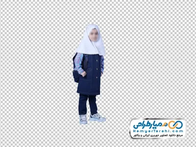 دانلود عکس png دختر دبستانی
