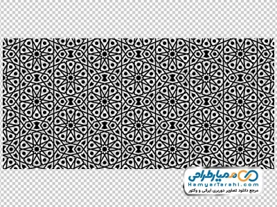 عکس png پترن زمینه با نقوش سنتی