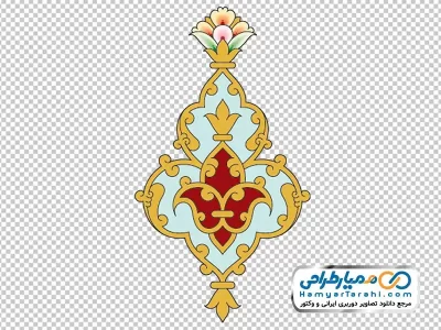 دوربری شیپ گل عربی