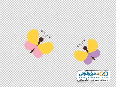 دانلود نقاشی پروانه وکتوری
