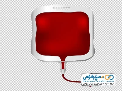 دانلود تصویر وکتوری کیسه خون