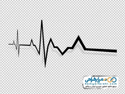 دانلود تصویر وکتوری ضربان قلب با فرمت png