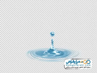 تصویر با کیفیت چکیدن قطره آب