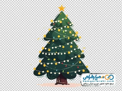 عکس با کیفیت درخت کریسمس