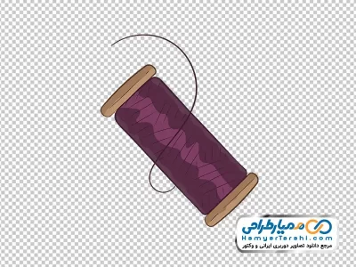 تصویر وکتوری قرقره نخ