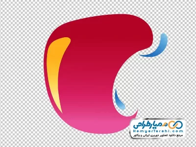 دانلود تصویر png شیپ های رنگی قرمز، نارنجی و آبی