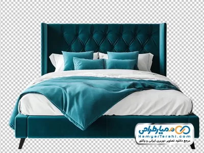 عکس تختخواب دو نفره با فرمت png