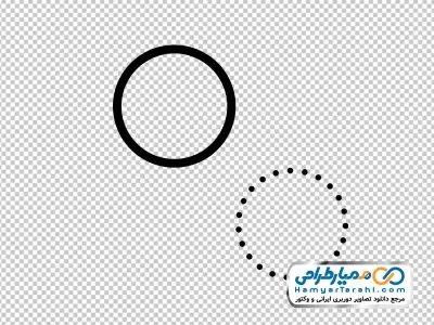 عکس وکتوری شیپ دایره ای برای طراحی