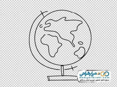 دانلود آیکون کره زمین رومیزی (با فرمت png)