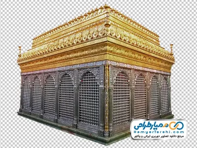تصویر با کیفیت ضریح مطهر امام علی