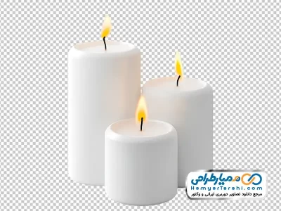 دانلود فایل png شمع روشن