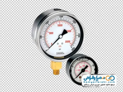 دانلود تصویر با کیفیت فشار سنج صنعتی