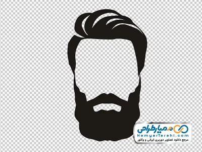 دانلود تصویر وکتوری مدل مو مردانه