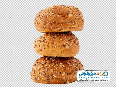 عکس با کیفیت نان فانتزی کنجدی