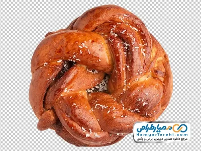 دانلود تصویر با کیفیت شیرینی رول دارچینی