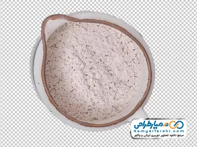 دانلود تصویر با کیفیت آرد در پیمانه
