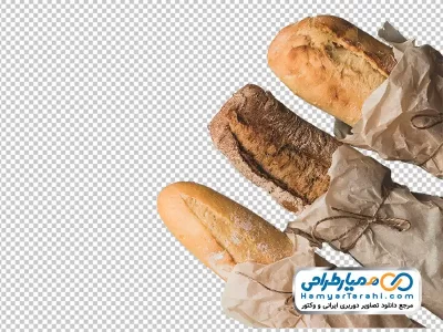 دانلود تصویر با کیفیت انواع نان باگت