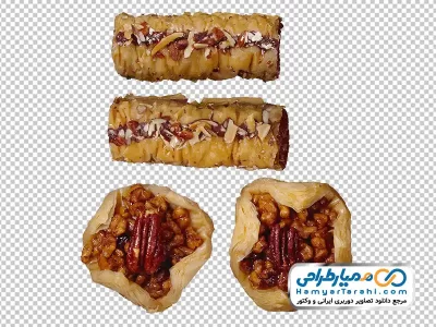 دانلود تصویر png باقلوا عربی