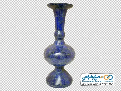دانلود تصویر png گلدان لاجورد