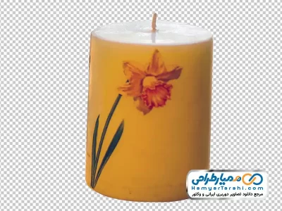 تصویر بدون پس زمینه شمع با فرمت png