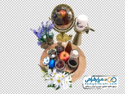 دانلود تصویر با کیفیت سفره هفت سین کوچک