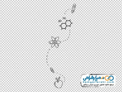 تصویر وکتوری مداد و فرمول