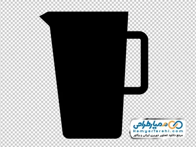 تصویر وکتوری پارچ با فرمت png