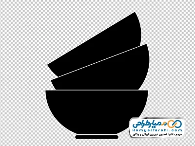 دانلود تصویر وکتوری کاسه با فرمت png