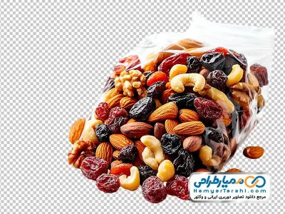 تصویر با کیفیت مغز آجیل