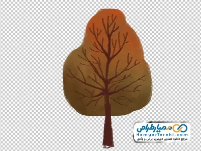 عکس وکتوری درخت با فرمت png