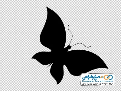 آیکون پروانه با فرمت png